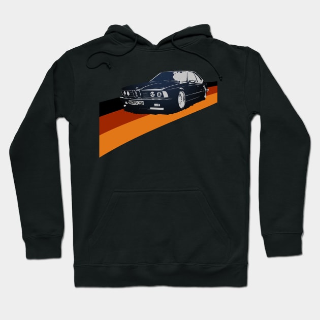 E24 M6 Hoodie by retroracing